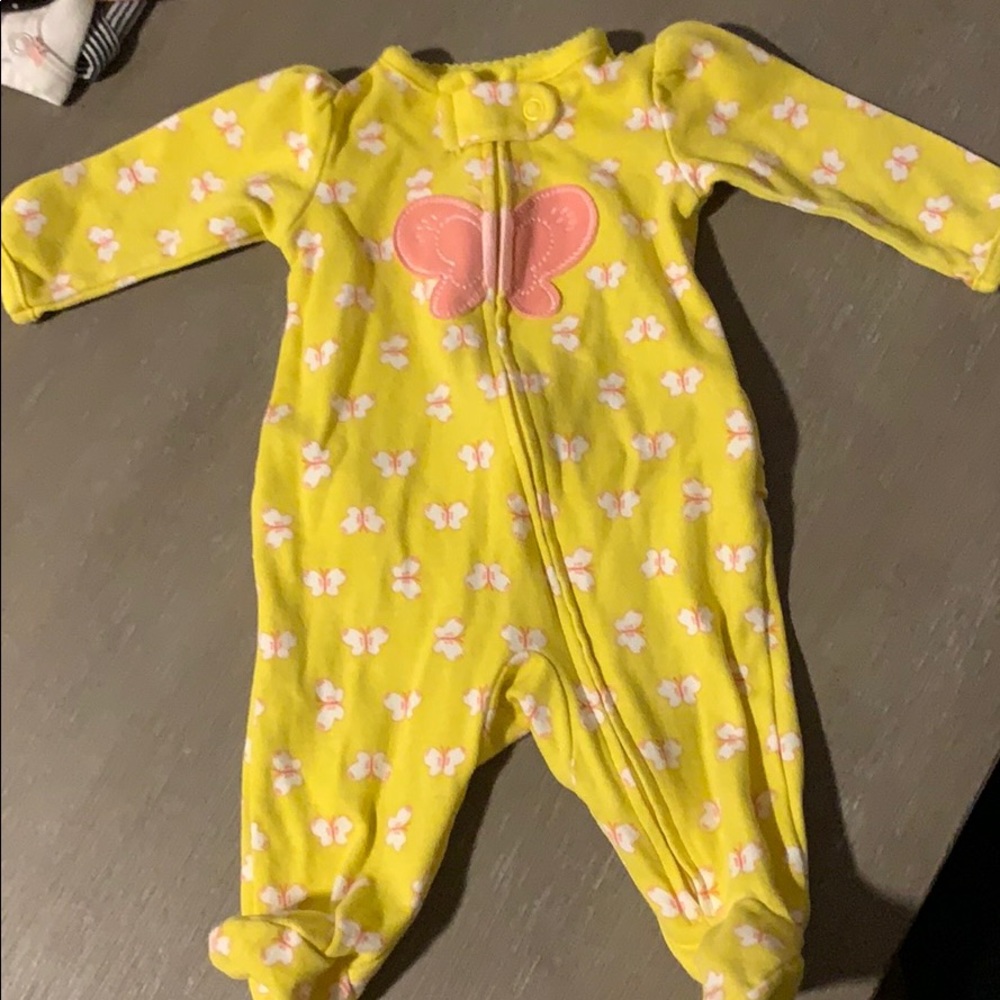 NEWBORN GIRL FOOTIES